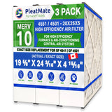 ReservePro 4501 Furnace Filter MERV 10 GF 4551 Mac 2000 Replacement 20x25x5. Case of 3 Made in Canada by Furnace Filters.Ca