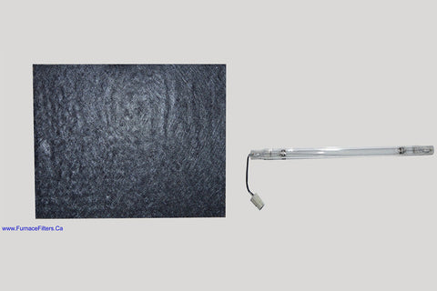 Fresh-Aire UV UVC Lamp & 1" Photocatalytic Media