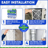 Lennox Y6605 Furnace Filter 16x26x5 MERV 13 Aftermarket Replacement for Lennox Healthy Climate PCO3-16-16 PureAir Air Cleaner. Case of 3