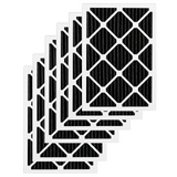AeroStar 14x25x1 Odor Eliminator Furnace Air Filters with Activated Carbon - Set of 6