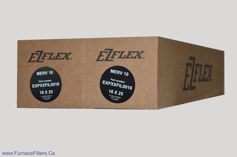 Bryant EXPXXFIL0016 Furnace Filter MERV 10. Package of 2