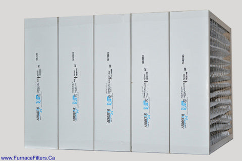 Dafco 16 x 20 x 5 Pleated Filters. MERV 8 Rated. Case of 5