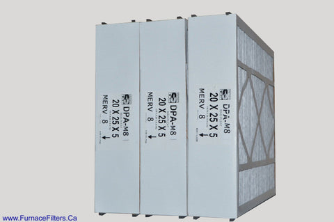 Trion/Air Bear 4501/Mac 2000 AfterMarket 20 x 25 x 5 MERV 8. Case of 3.