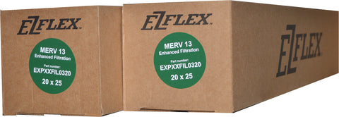 Carrier 20x25x4 5/16 EXPXXFIL0320 Genuine Original  Furnace Filter Expandable MERV 13 Rated. Package of 2