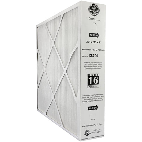 Lennox X8790 Furnace Filter 20x21x5 Healthy Climate MERV 16