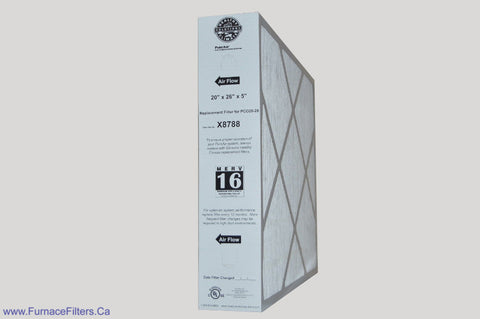Lennox X8788 Furnace Filter 20x26x5 Healthy Climate MERV 16 for PCO20-28 PureAir System Package of 1